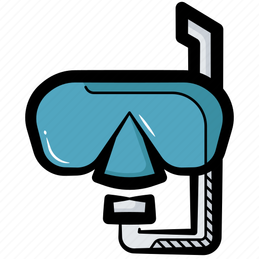Snorkel, diving mask, scuba mask, snorkeling, swimming icon - Download on Iconfinder