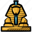 sphinx, great sphinx, giza, egypt landmark, pharaoh 