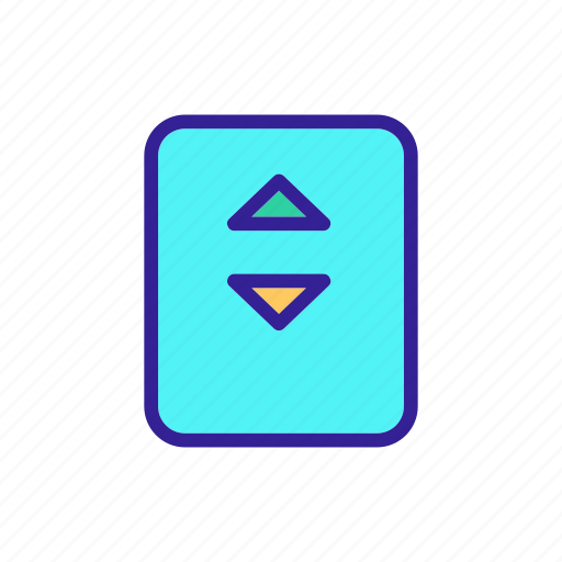 Contour, drawing, screen, scroll, scrolling, technology icon - Download on Iconfinder