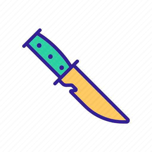 Contour, diving, fish, food, kitchen, knife icon - Download on Iconfinder
