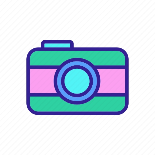 Camera, capture, contour, creative, device, diving icon - Download on Iconfinder