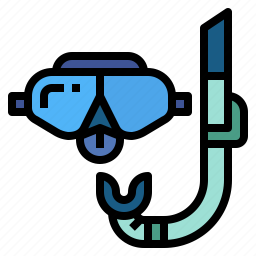 Snorkel, goggle, mask, diving icon - Download on Iconfinder