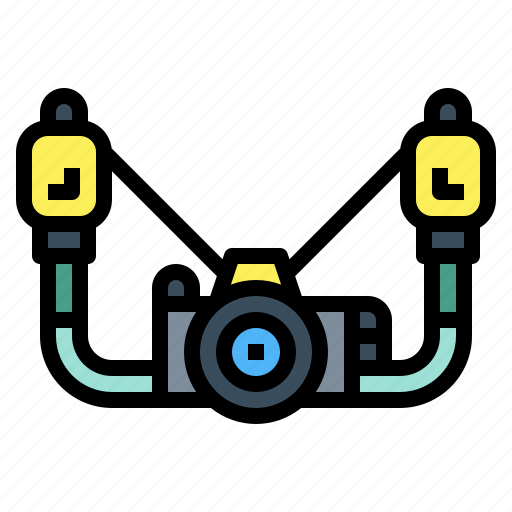 Underwater, camera, scuba, diving, photography icon - Download on Iconfinder