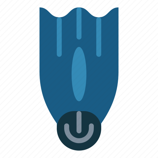 Scuba, fin, diving, flippers icon - Download on Iconfinder