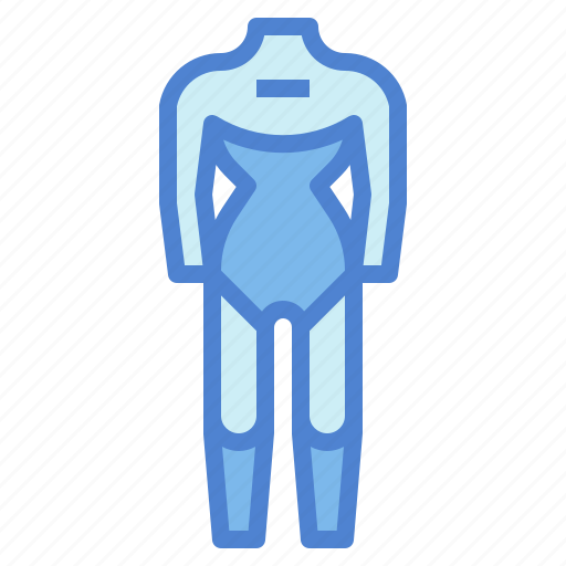 Wetsuit, suit, diving, scuba icon - Download on Iconfinder