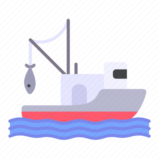 Boat, fishing, navigation, ship, transport, transportation icon - Download on Iconfinder