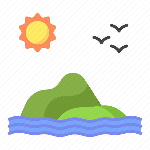 Island, landscape, nature, summer, tropical icon - Download on Iconfinder