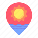 location, maps, pin, placeholder, sea, summer, sun