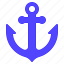 anchor, ocean, ship, boat, nautical, marine, tool, sea, link