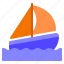 sailboat, travel, sail, ship, boat, cruise, yacht, sea, sailing 