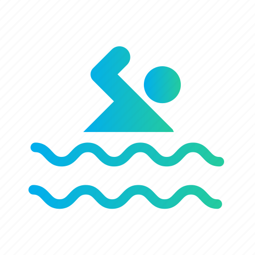 Sea, summer, summertime, swimmer, swimming, water, waves icon - Download on Iconfinder