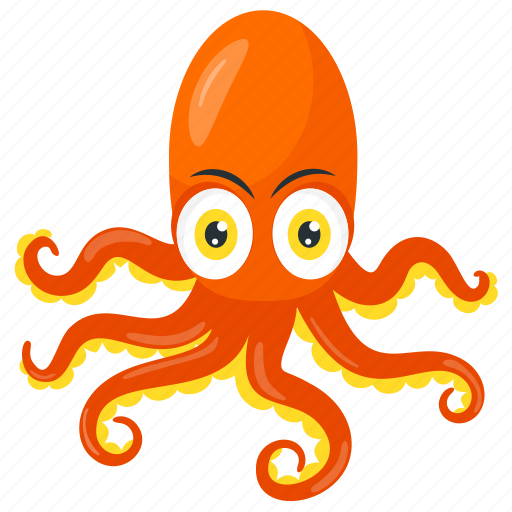 Clover octopus, fish, multi legs sea animal, octopus, sea animal icon - Download on Iconfinder