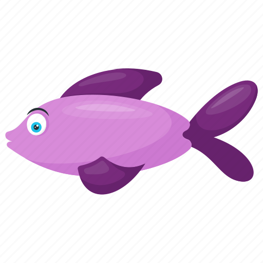 Aquatic animal, fish, fish cartoon, rasbora trilineata, scissor tail fish icon - Download on Iconfinder