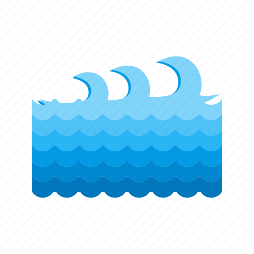 Blue, ocean, surf, surfing, water, wave, waves icon - Download on Iconfinder