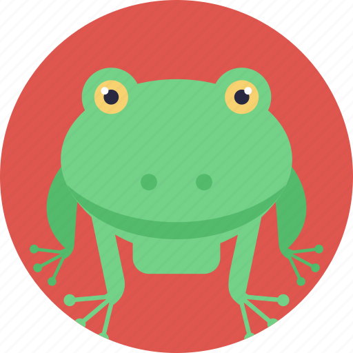 Animal, cartoon frog, frog, land animal, toad icon - Download on Iconfinder