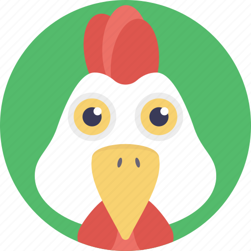 Cock, cockerel, male chicken, male gallinaceous bird, rooster icon - Download on Iconfinder