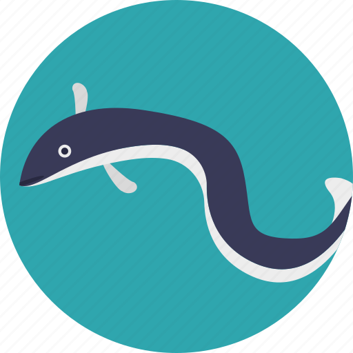Animal, eel, fish, sealife, snake-like fish icon - Download on Iconfinder