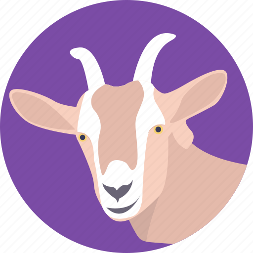 Animal, capricorn, domestic goat, domesticated mammal, goat icon - Download on Iconfinder