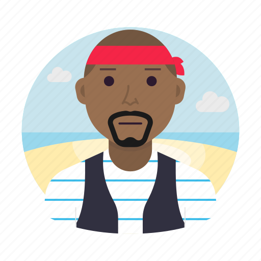 Bandit, sea, bandana, avatar icon - Download on Iconfinder