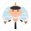 captain, ship, sea, avatar 
