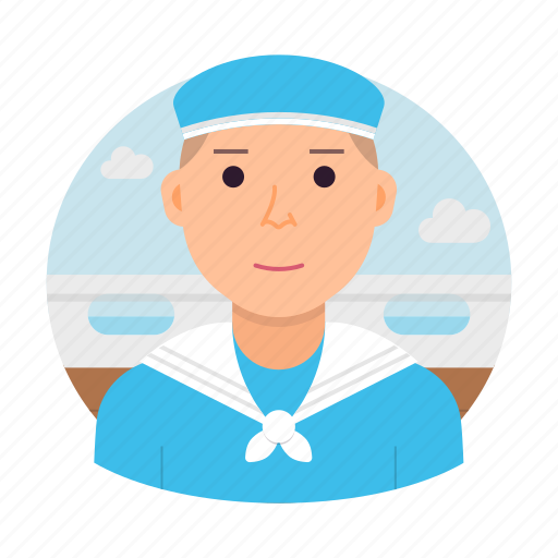 Crew, ship, yacht, avatar, male icon - Download on Iconfinder