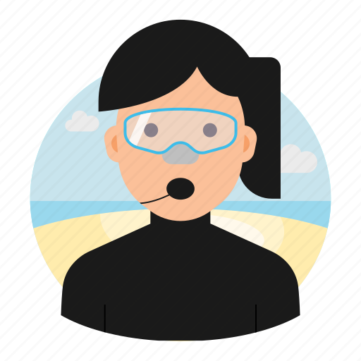 Diver, dive, diving, avatar icon - Download on Iconfinder