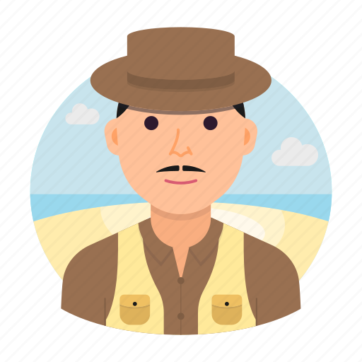 Fisherman, fishing, man, avatar icon - Download on Iconfinder