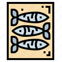 animal, fish, life, sardine, sea
