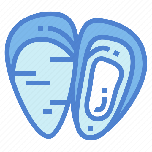 Food, mussel, seafood, shell icon - Download on Iconfinder
