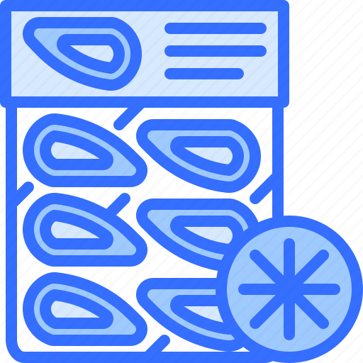 Mussel, seafood, shop, food icon - Download on Iconfinder