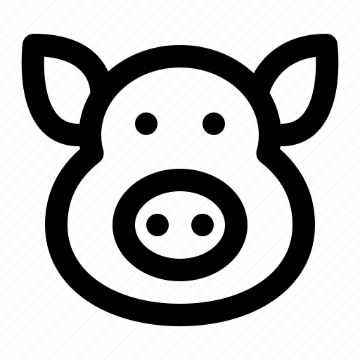 Pig, animal icon - Download on Iconfinder on Iconfinder