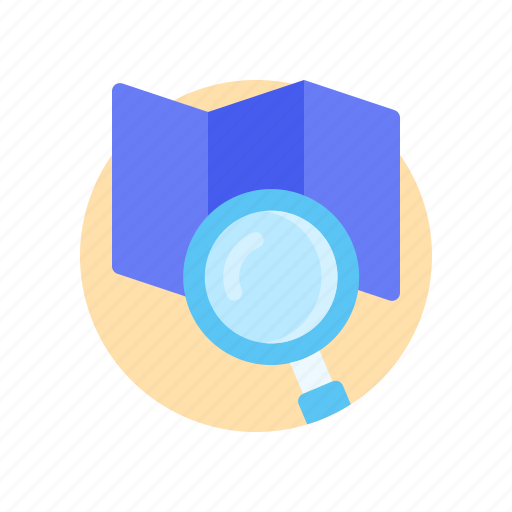Map, location, search, searching, find, magnifying glass, zoom icon - Download on Iconfinder