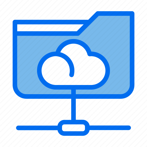 Folder, network, cloud, share, document icon - Download on Iconfinder