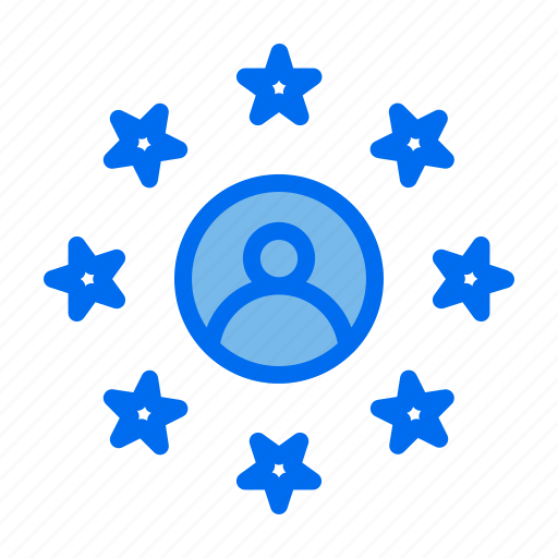 User, seo, star, rate icon - Download on Iconfinder