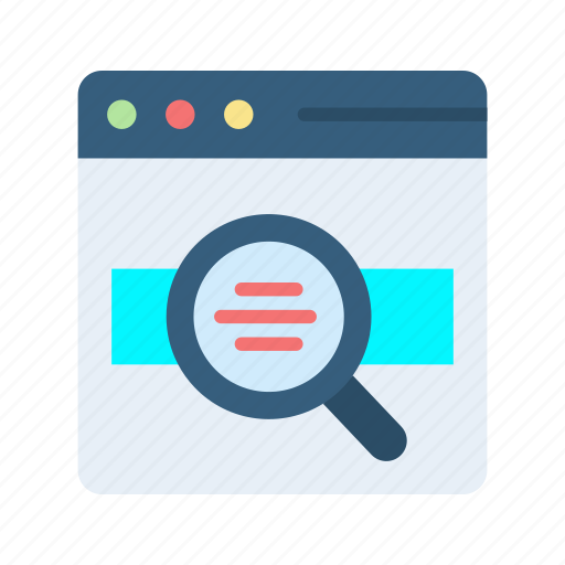 Keyword research, magnifying glass, find, search engine, searching, zoom, view icon - Download on Iconfinder