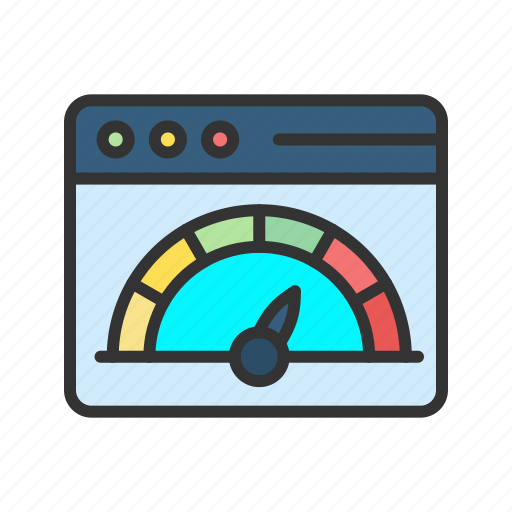 Page speed, speed test, optimization, development, performance, gauge, internet icon - Download on Iconfinder