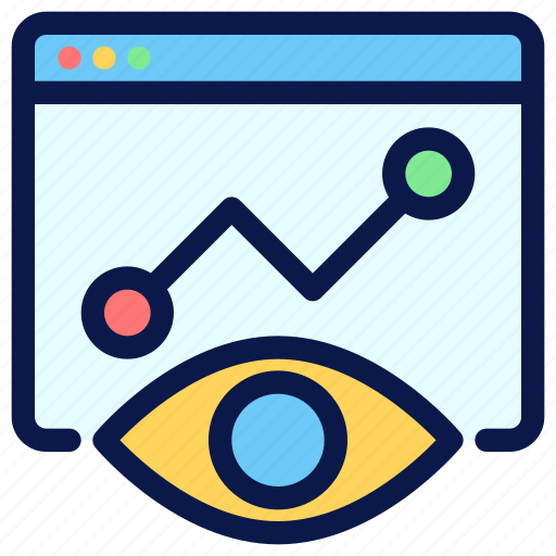 Chart, graph, monitoring, seo icon - Download on Iconfinder