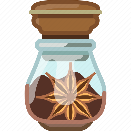 Anise, badian, cooking, pepper, seasoning, spice icon - Download on Iconfinder
