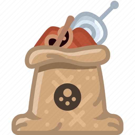 Cinnamon, cooking, orient, sack, seasoning, spice icon - Download on Iconfinder