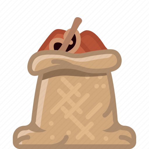 Cinnamon, cooking, orient, sack, seasoning, spice icon - Download on Iconfinder