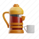 hot, tea, kettle, beverage, coffee, food, cup, mug, drink