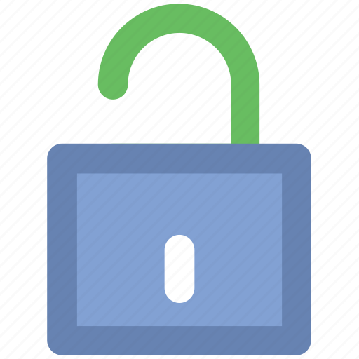 Lock, lock open, lock unlock, padlock, security, unlock icon - Download on Iconfinder
