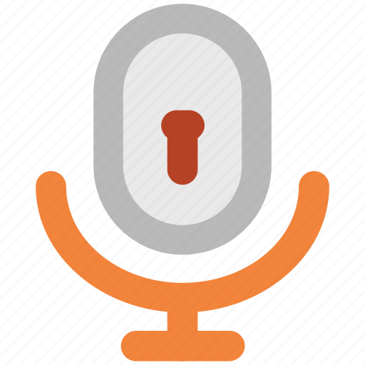 Audio, keyhole, microphone, music, recording, security, speak icon - Download on Iconfinder
