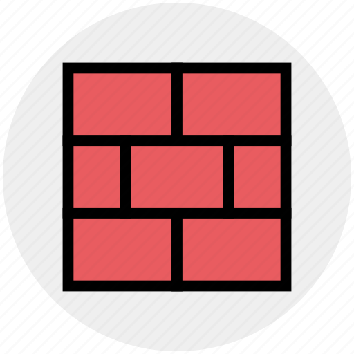 Brick, brick wall, bricks, building, firewall, wall icon - Download on Iconfinder