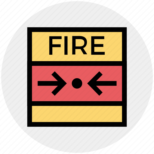 Alarm, alert, alert button, bell, emergency, fire, press button icon - Download on Iconfinder