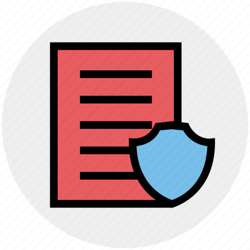 Data security, document, file, file security, sheet icon - Download on Iconfinder