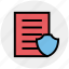 data security, document, file, file security, sheet 