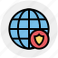cyber security, globe protection, protect, security, shield, world globe 