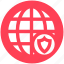 cyber security, globe protection, protect, security, shield, world globe 