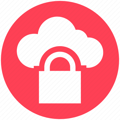 Cloud computing, cloud security, cloud storage, lock, network icon - Download on Iconfinder